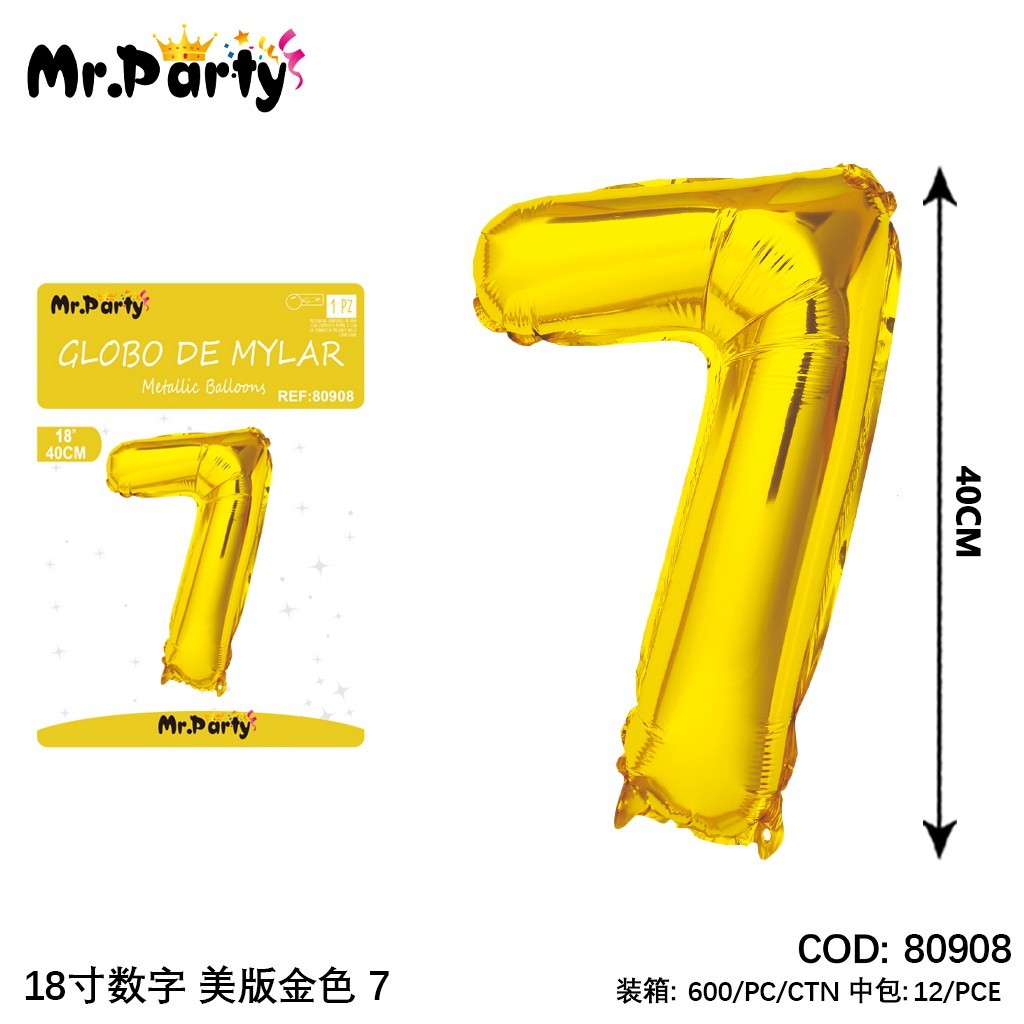 [Mr-80908] GLOBO MYLAR