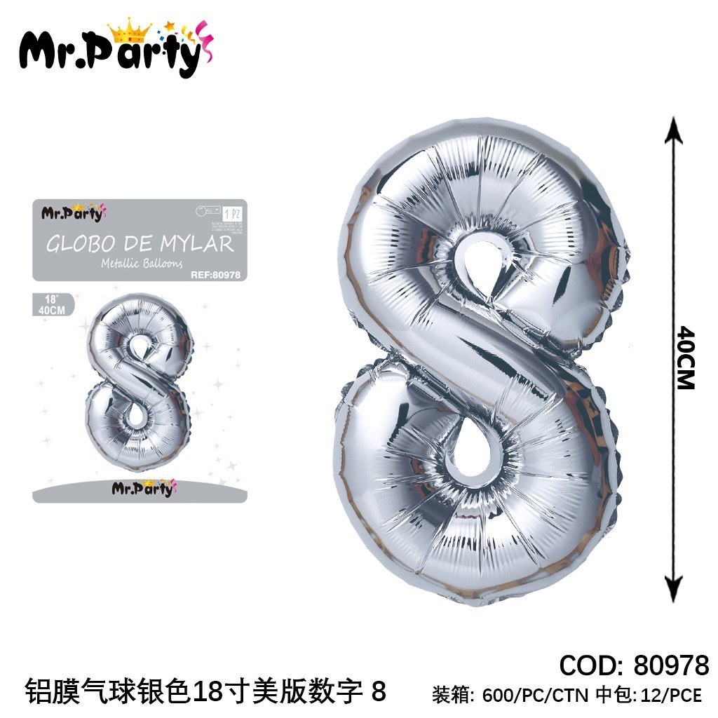 [Mr-80978] GLOBO MYLAR