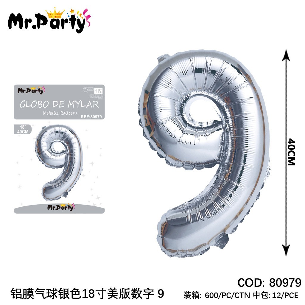 [Mr-80979] GLOBO MYLAR