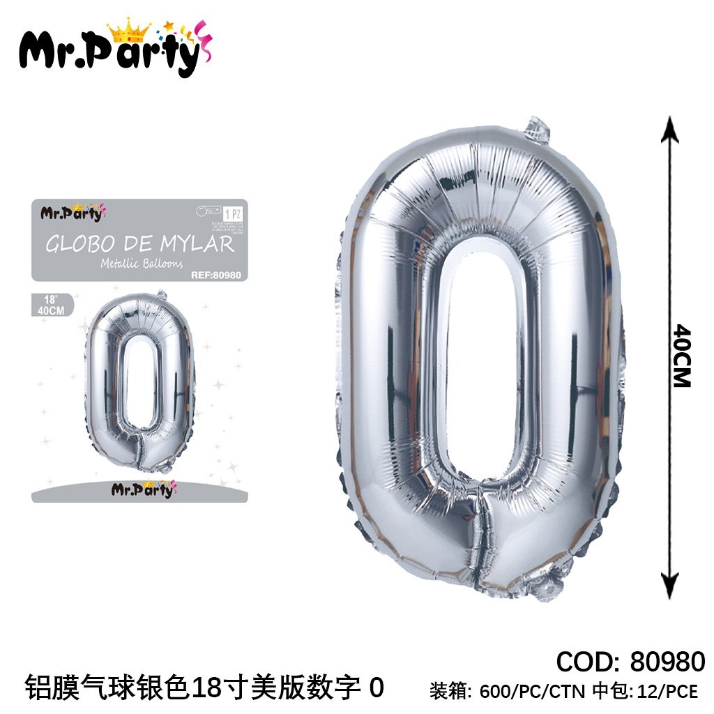 [Mr-80980] GLOBO MYLAR