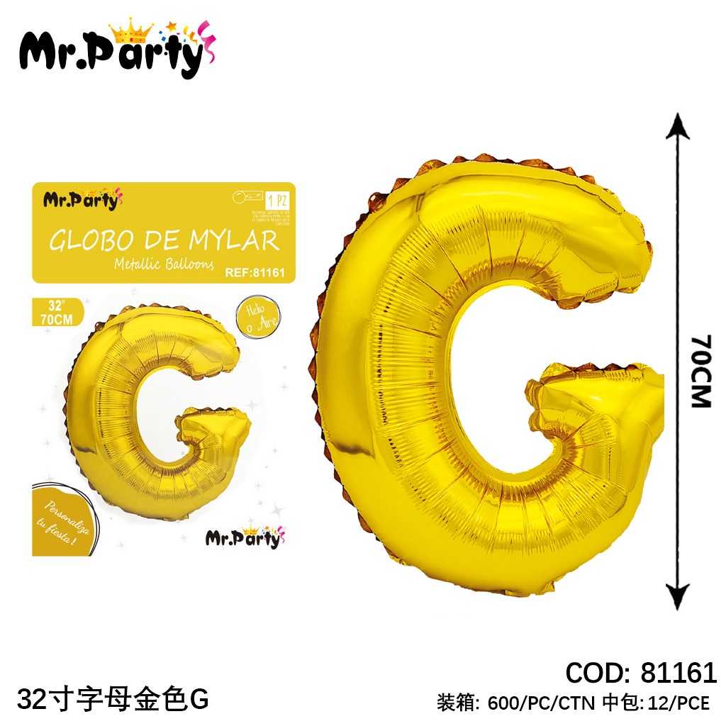 [Mr-81161] GLOBO MYLAR