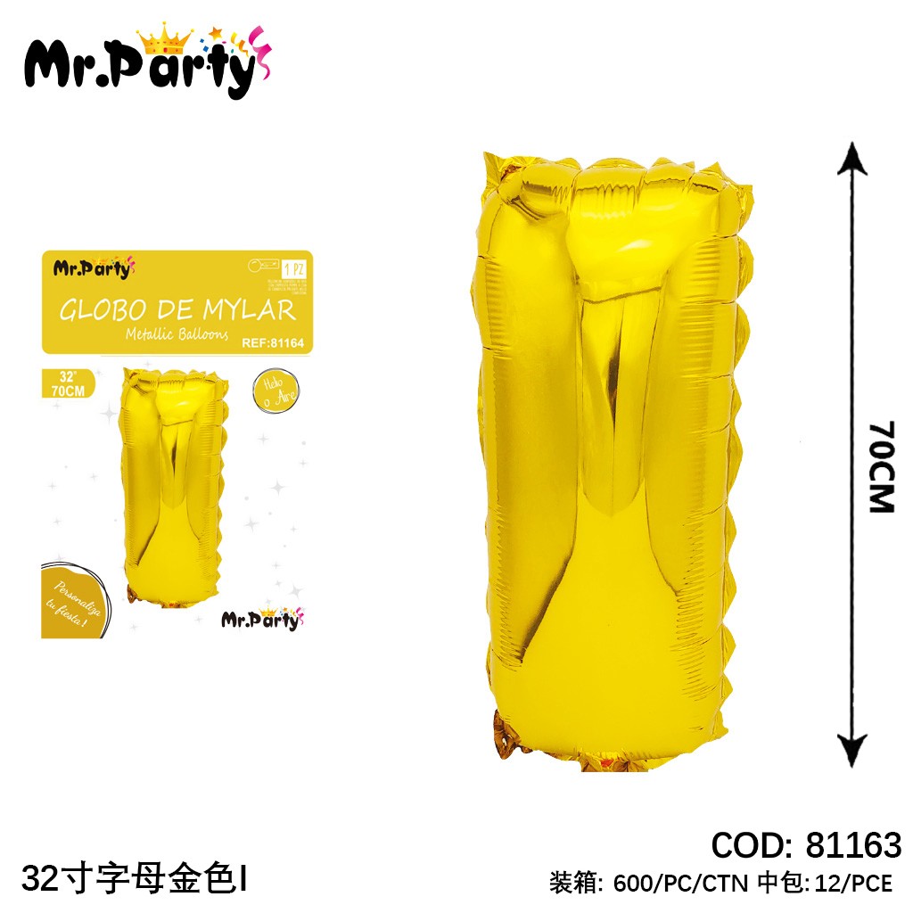 [Mr-81163] GLOBO MYLAR