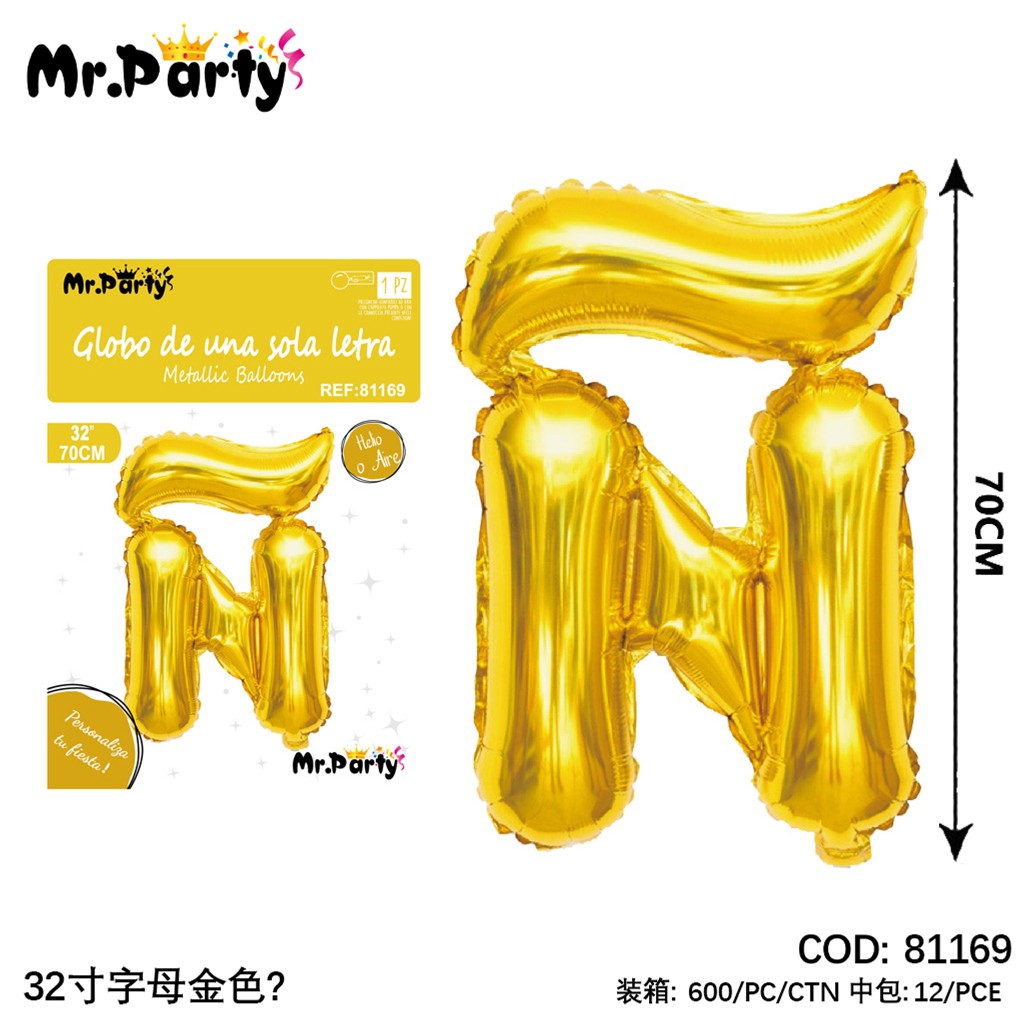 [Mr-81169] GLOBO MYLAR