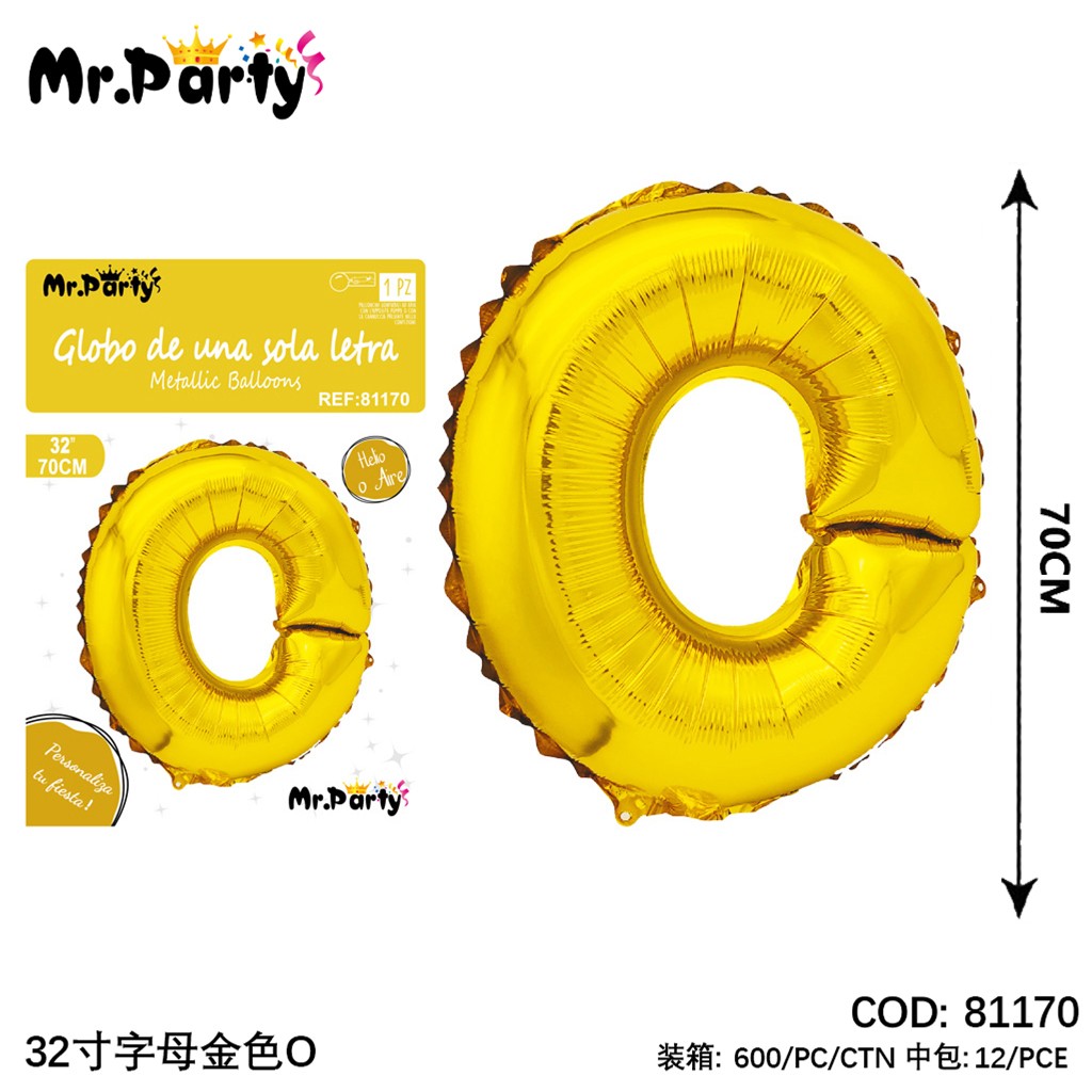 [Mr-81170] GLOBO MYLAR