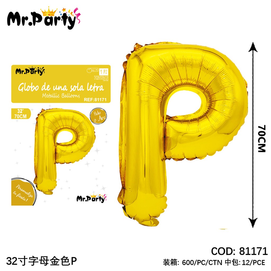 [Mr-81171] GLOBO MYLAR