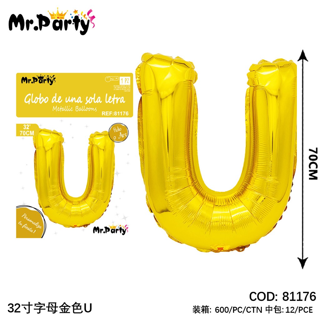 [Mr-81176] GLOBO MYLAR