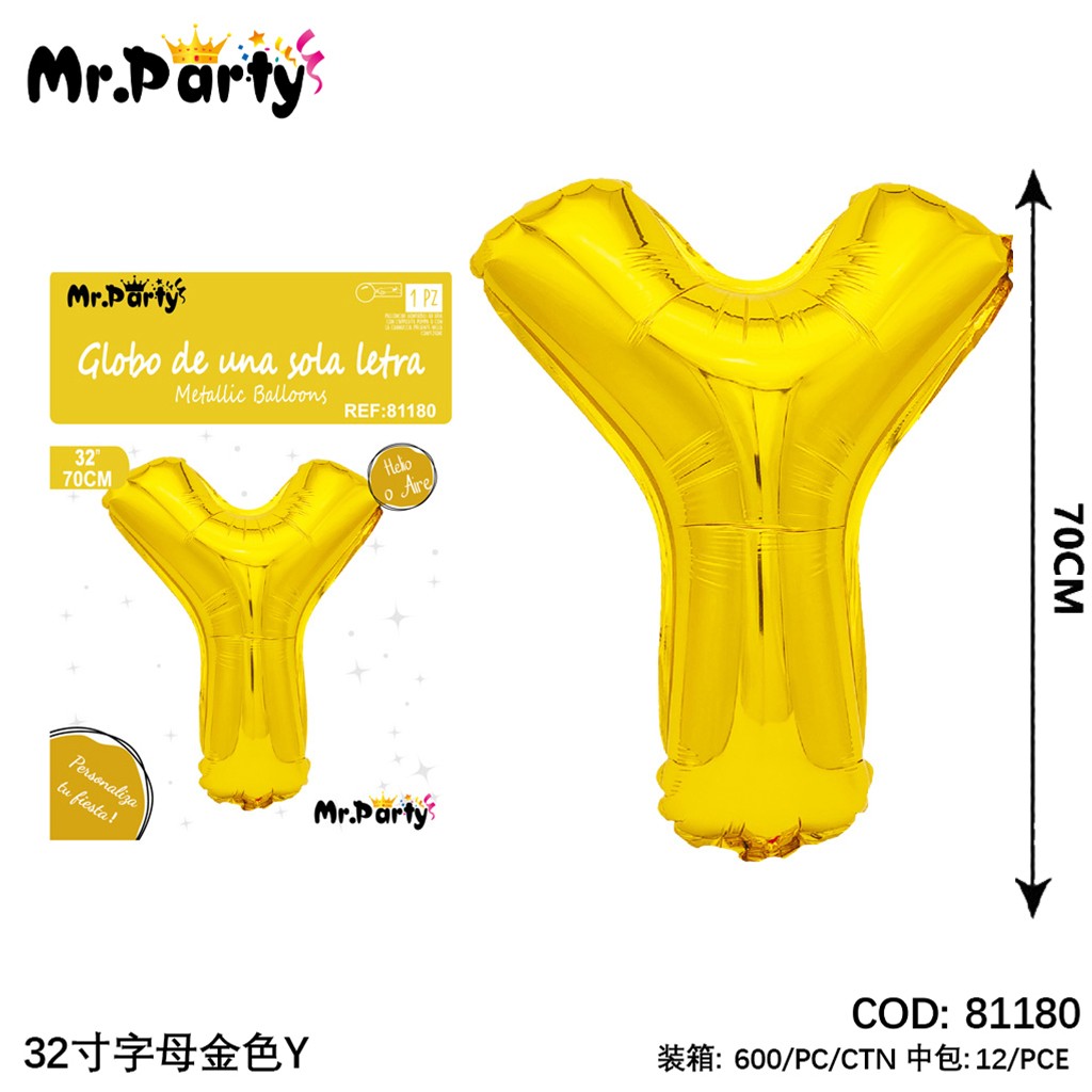 [Mr-81180] GLOBO MYLAR