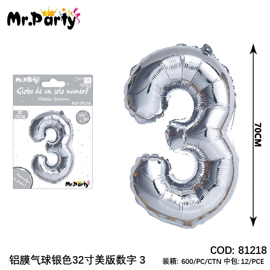 [Mr-81218] GLOBO MYLAR