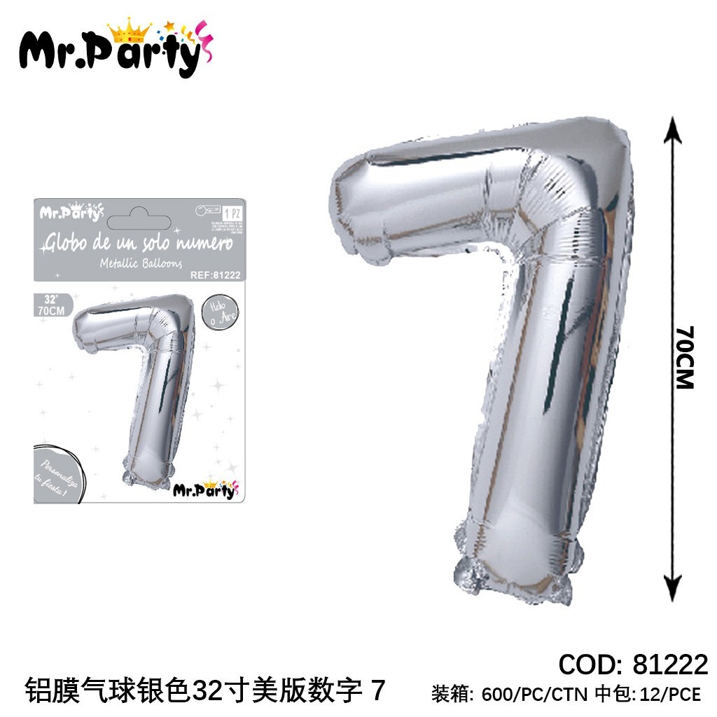 [Mr-81222] GLOBO MYLAR