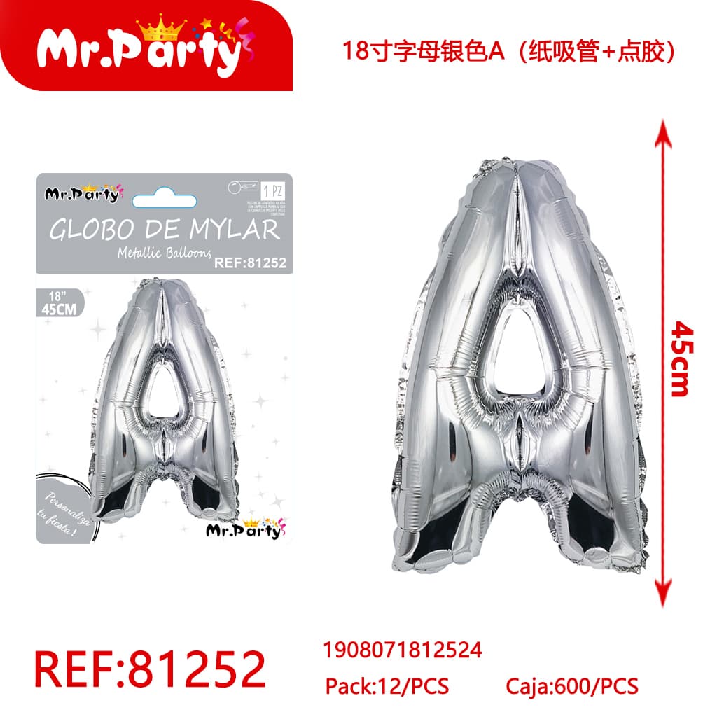 [Mr-81252] GLOBO MYLAR