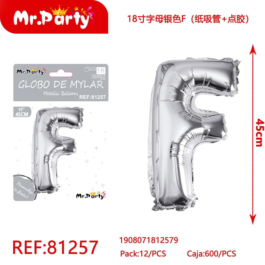 [Mr-81257] GLOBO MYLAR