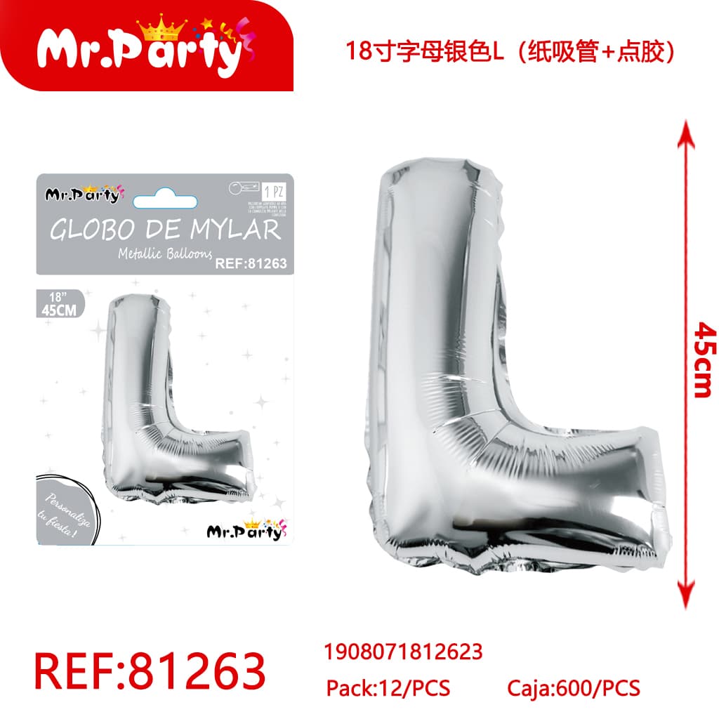 [Mr-81263] GLOBO MYLAR