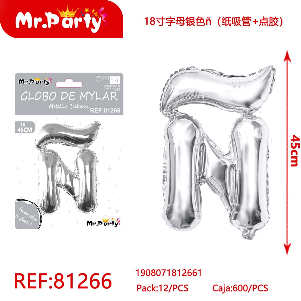 [Mr-81266] GLOBO MYLAR