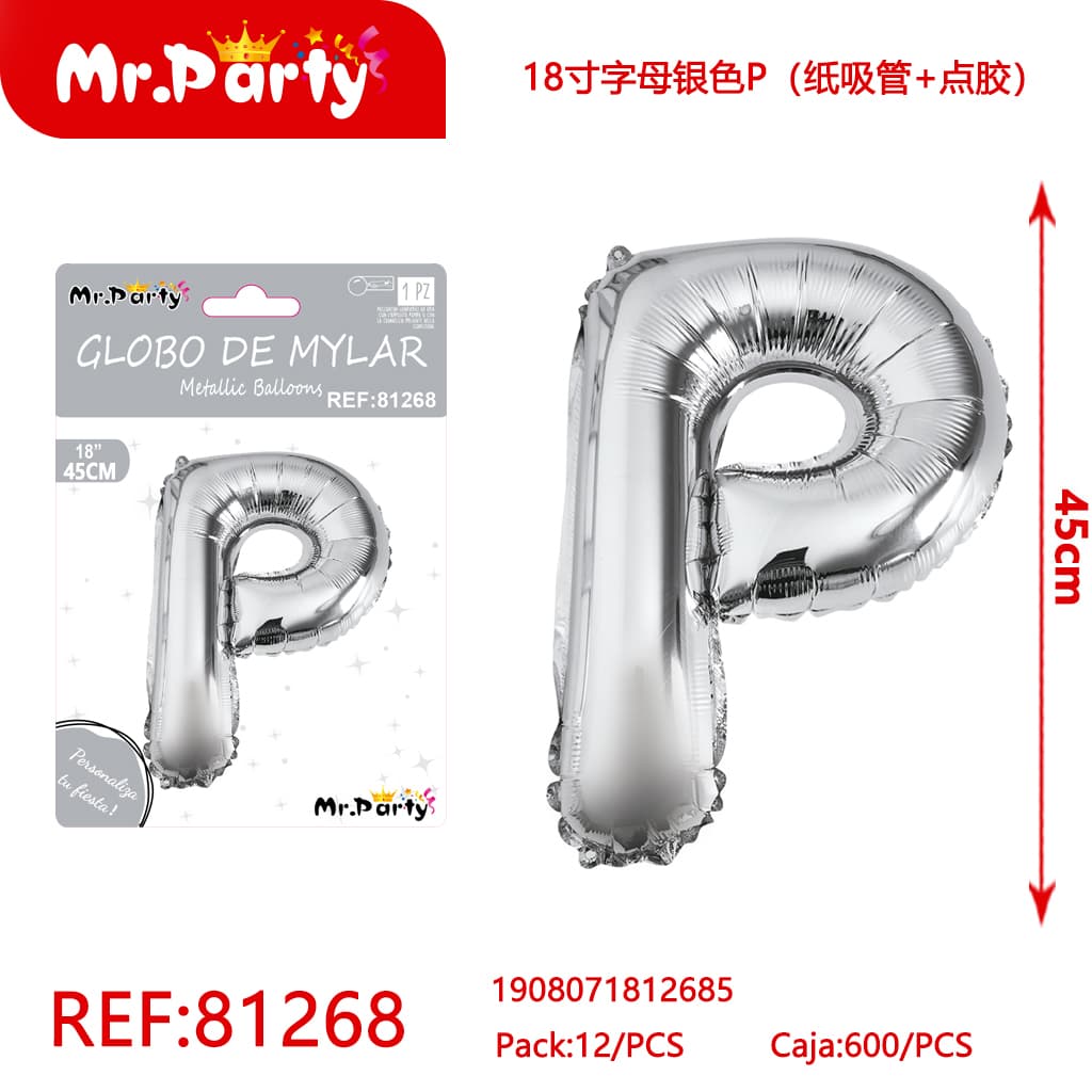 [Mr-81268] GLOBO MYLAR