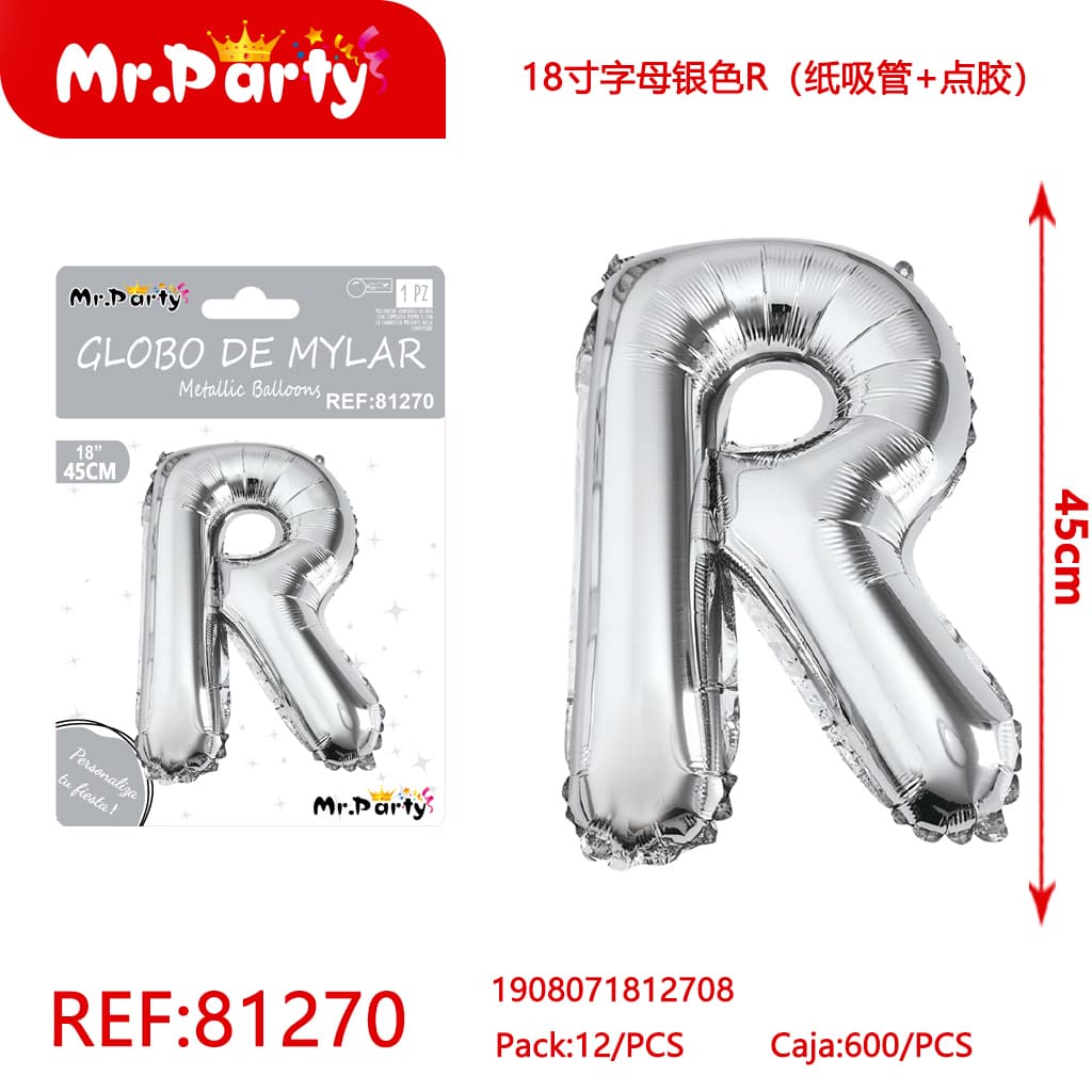 [Mr-81270] GLOBO MYLAR
