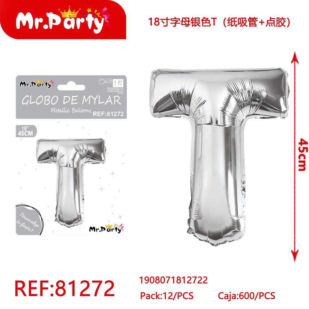 [Mr-81272] GLOBO MYLAR