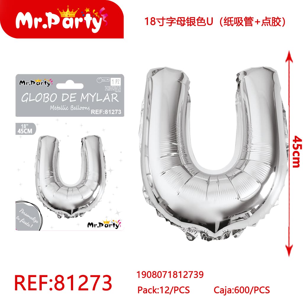 [Mr-81273] GLOBO MYLAR
