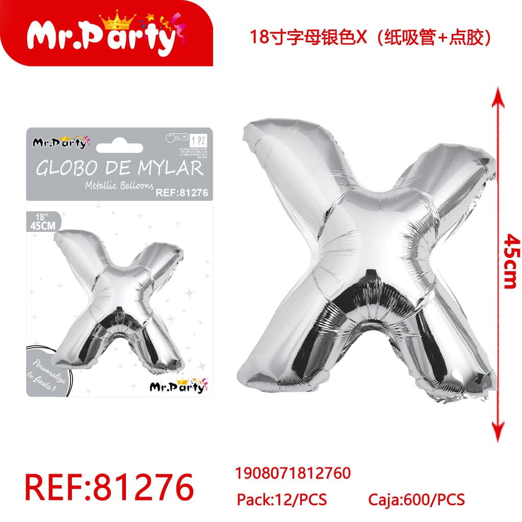 [Mr-81276] GLOBO MYLAR