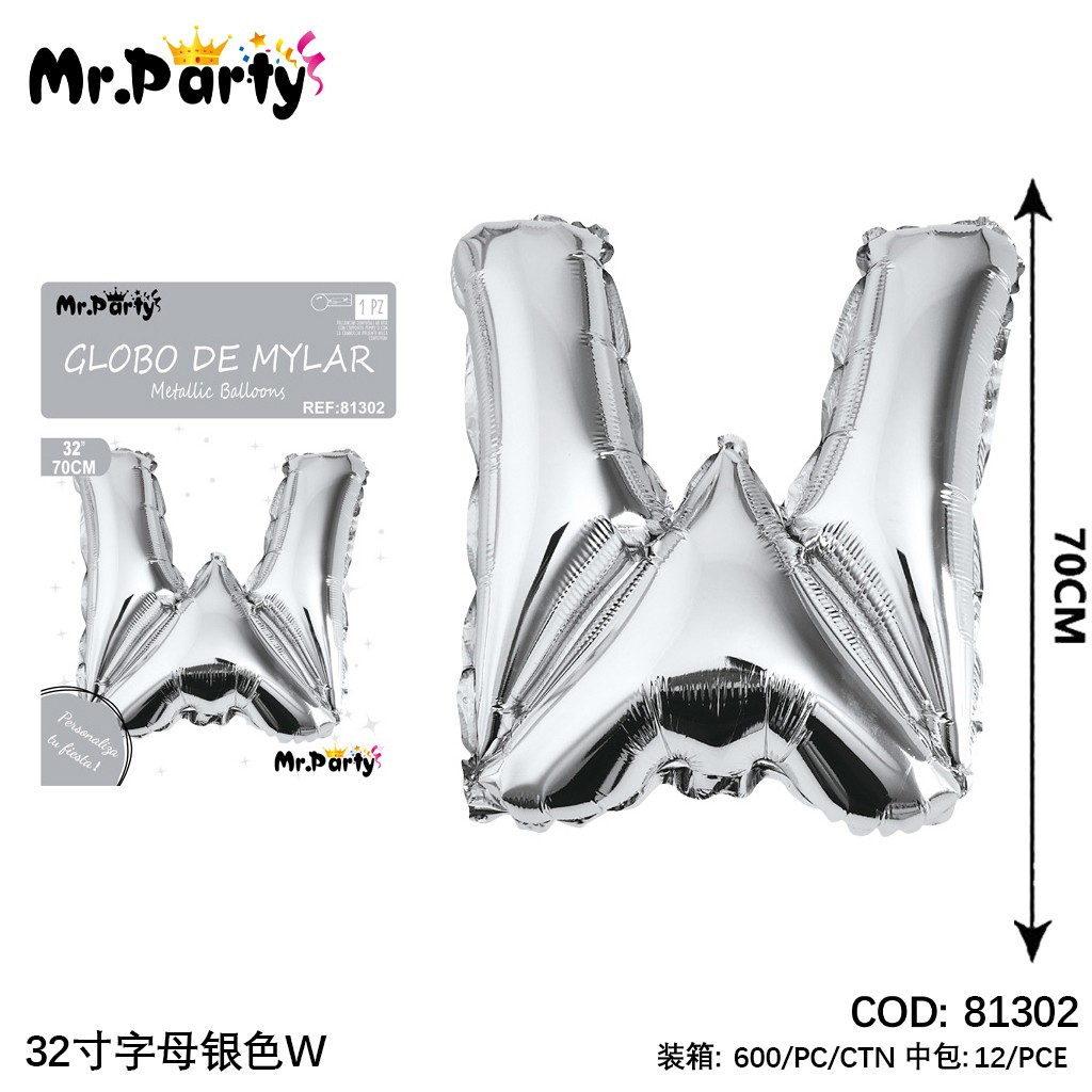 [Mr-81302] GLOBO MYLAR
