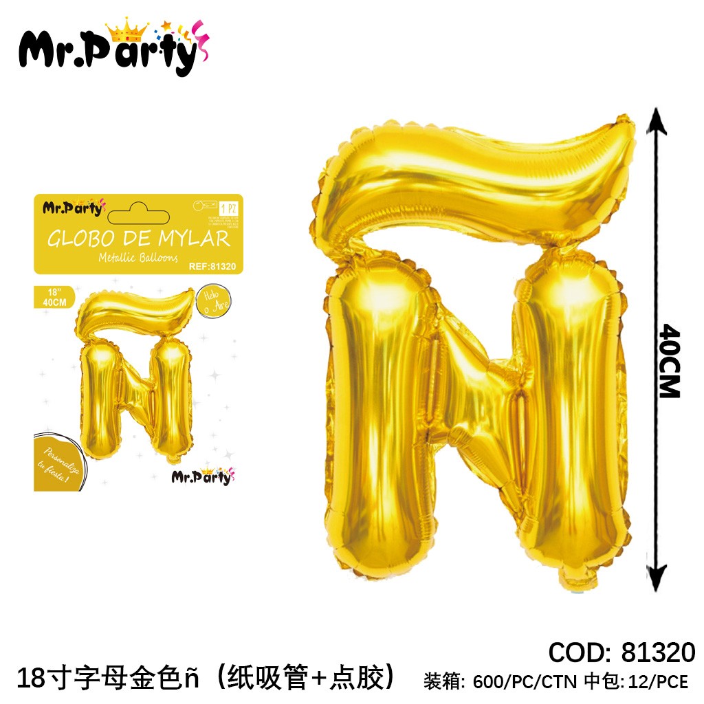 [Mr-81320] GLOBO MYLAR