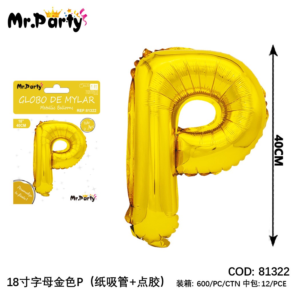 [Mr-81322] GLOBO MYLAR