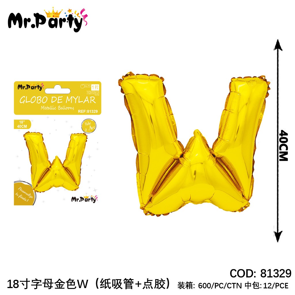 [Mr-81329] GLOBO MYLAR