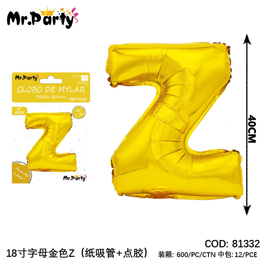 [Mr-81332] GLOBO MYLAR