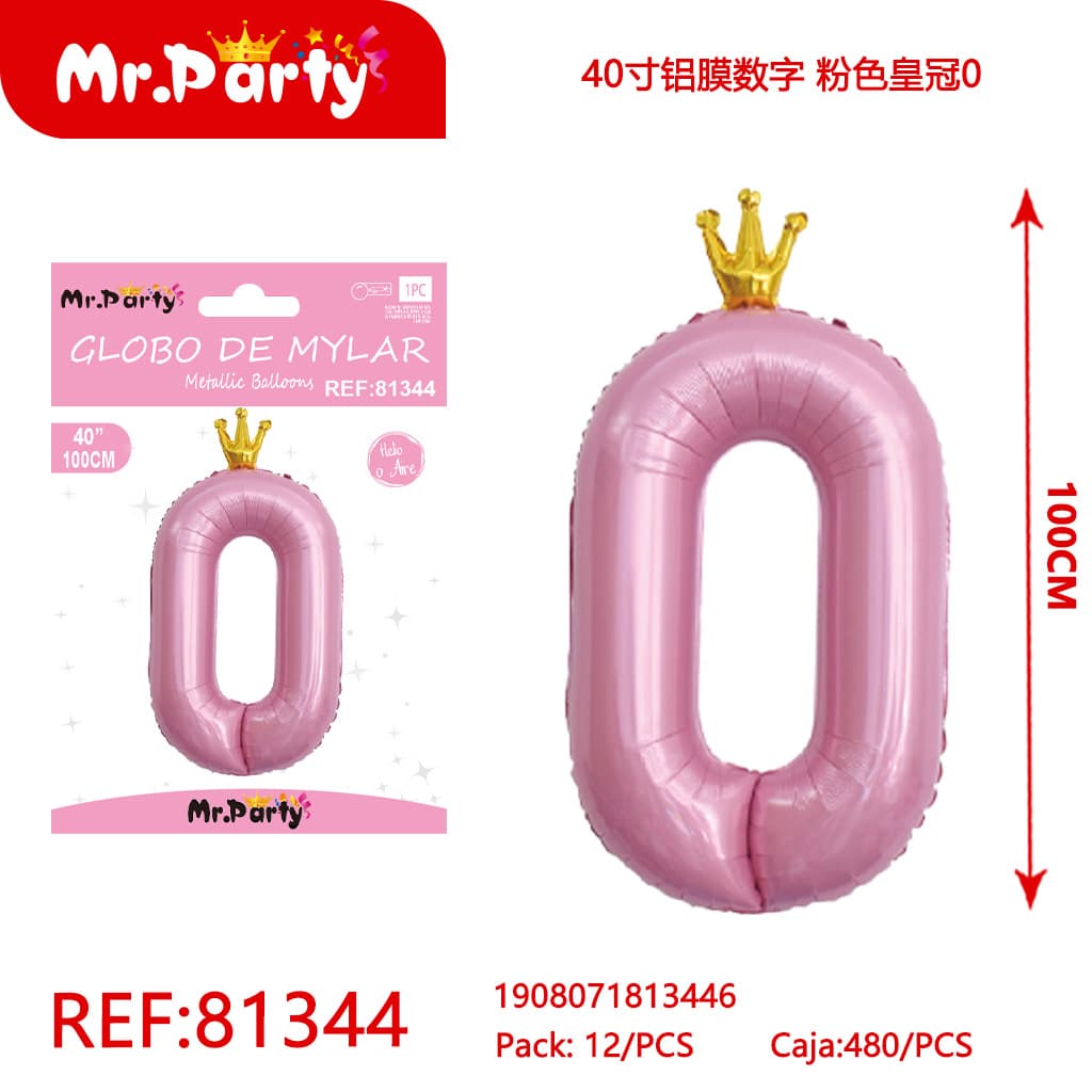 [Mr-81344] GLOBO MYLAR