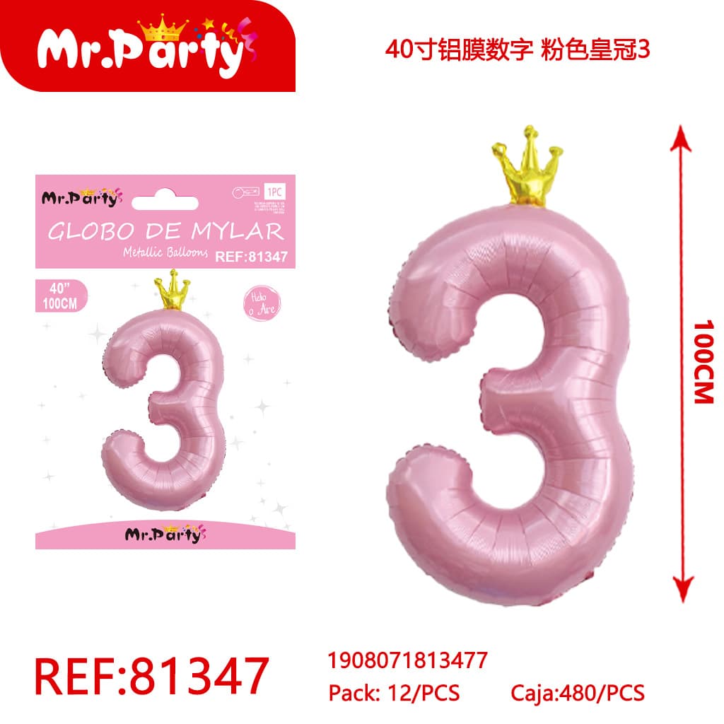 [Mr-81347] GLOBO MYLAR