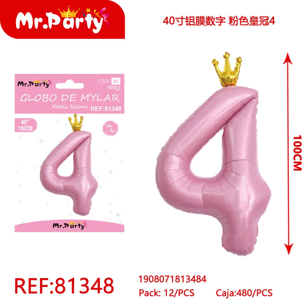 [Mr-81348] GLOBO MYLAR