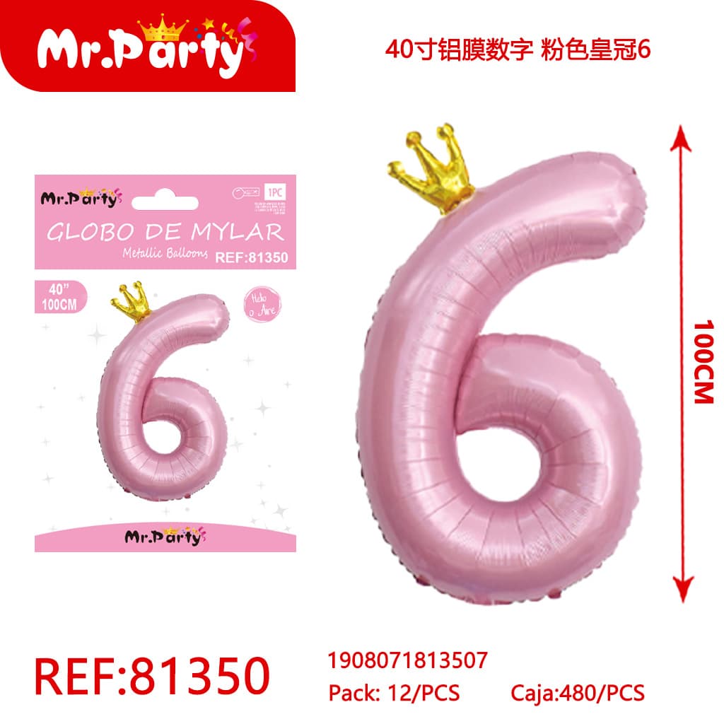 [Mr-81350] GLOBO MYLAR