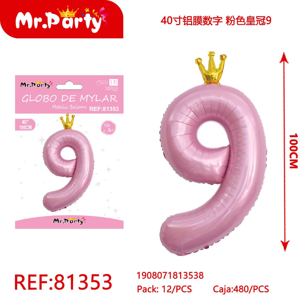 [Mr-81353] GLOBO MYLAR