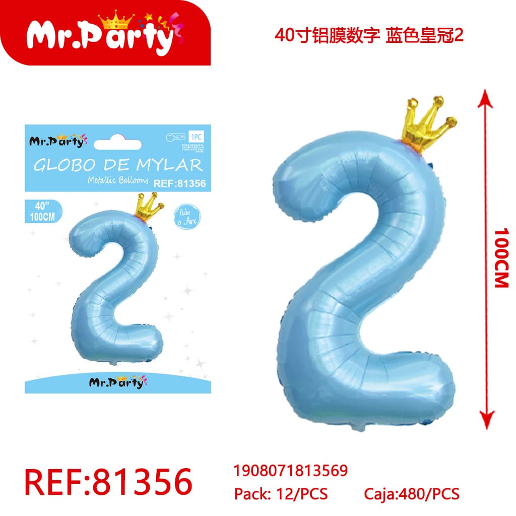 [Mr-81356] GLOBO MYLAR