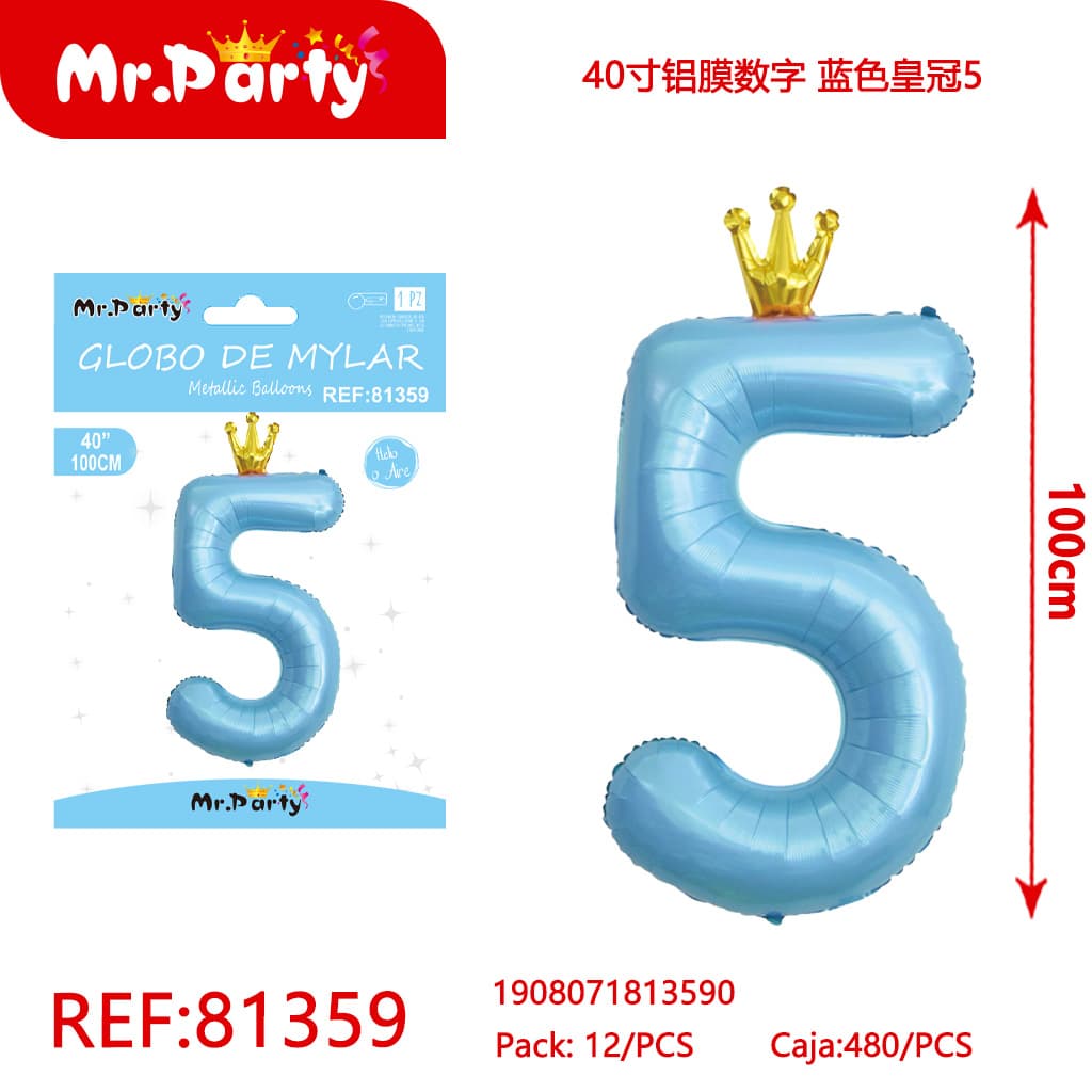 [Mr-81359] GLOBO MYLAR