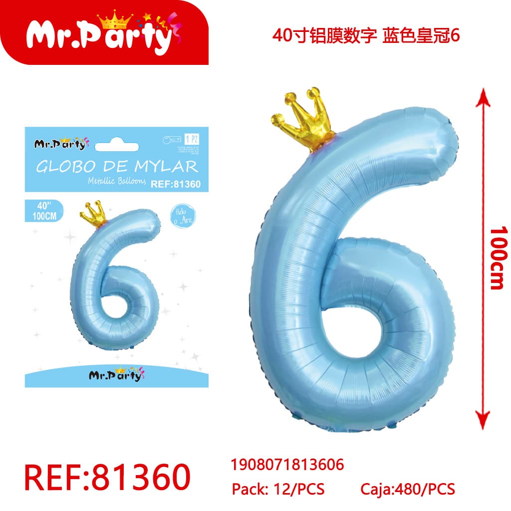 [Mr-81360] GLOBO MYLAR