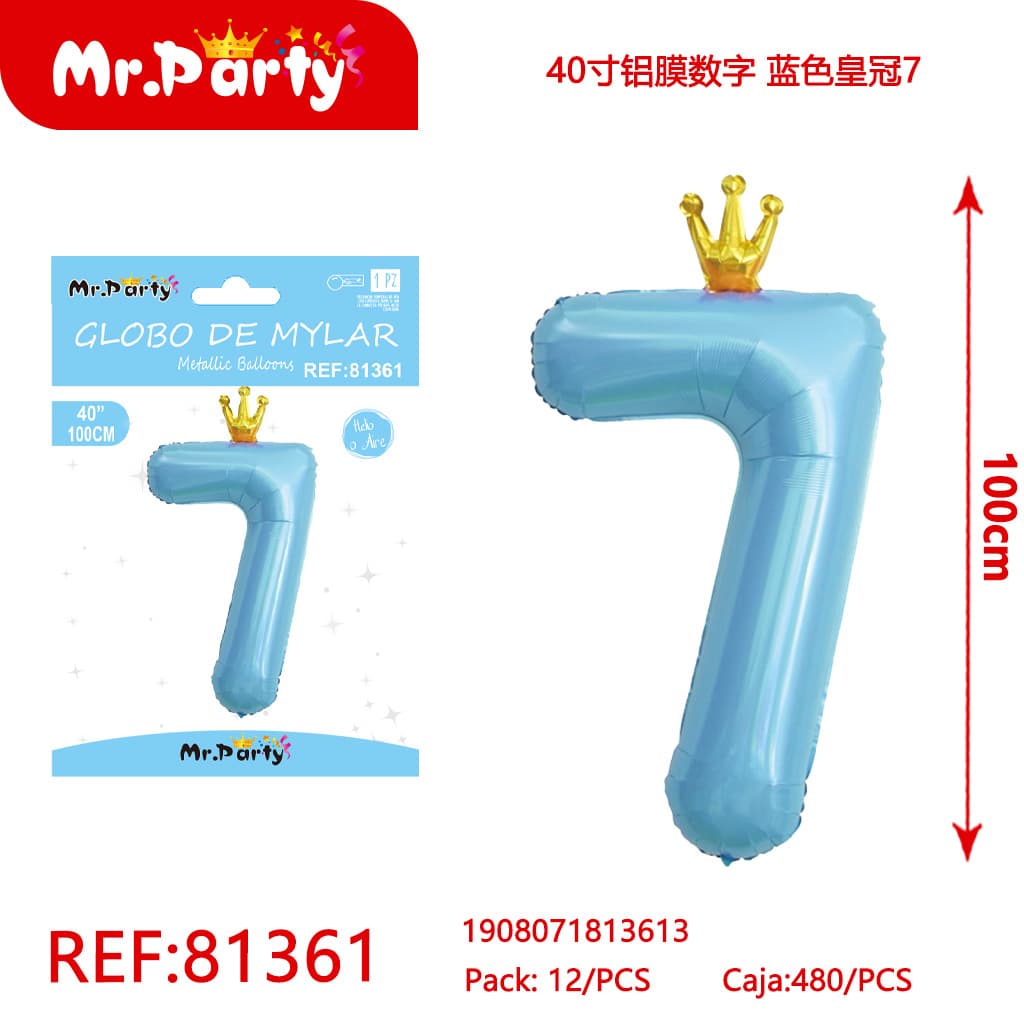 [Mr-81361] GLOBO MYLAR