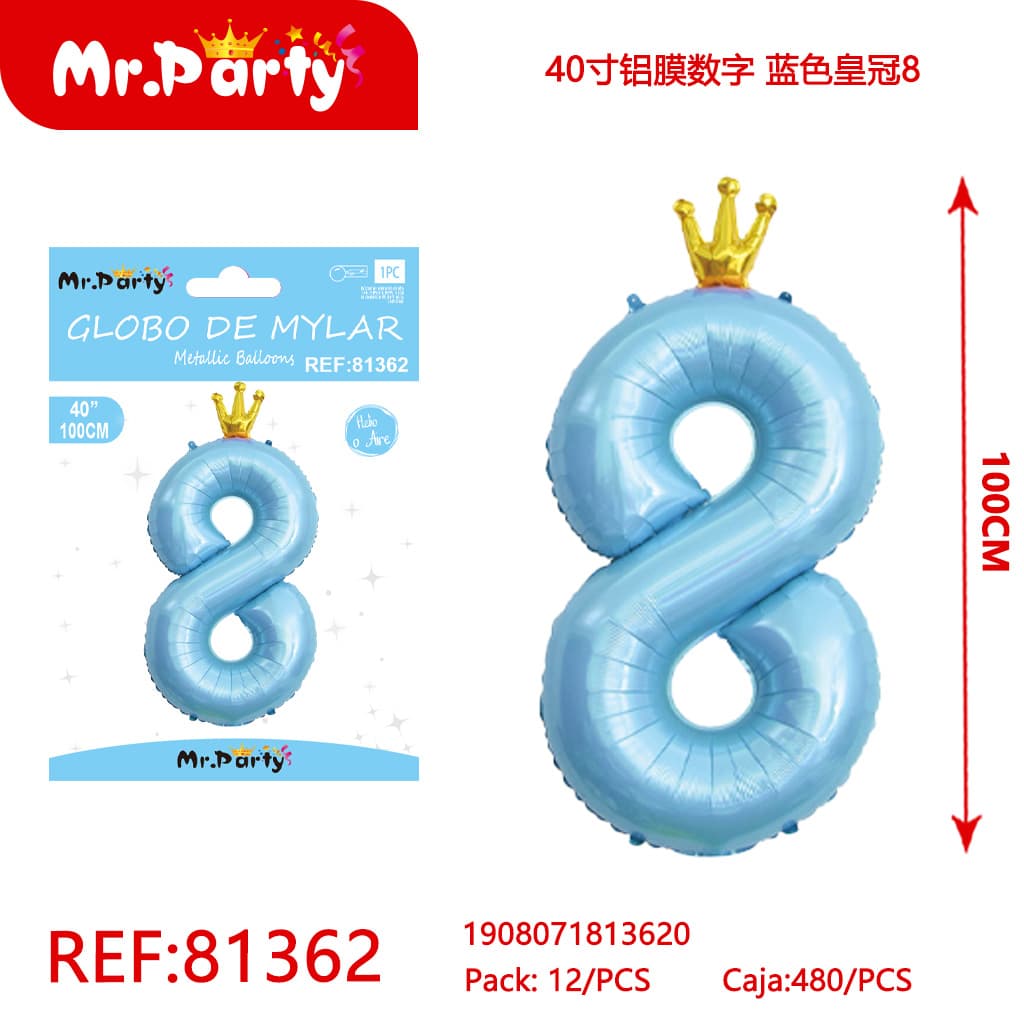 [Mr-81362] GLOBO MYLAR