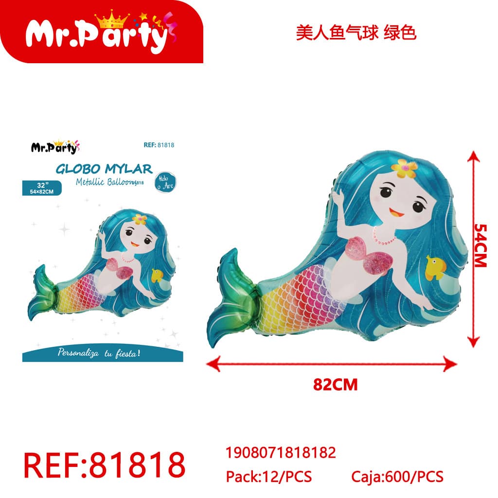 [Mr-81818] GLOBO MYLAR