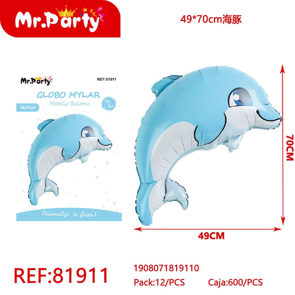 [Mr-81911] GLOBO MYLAR