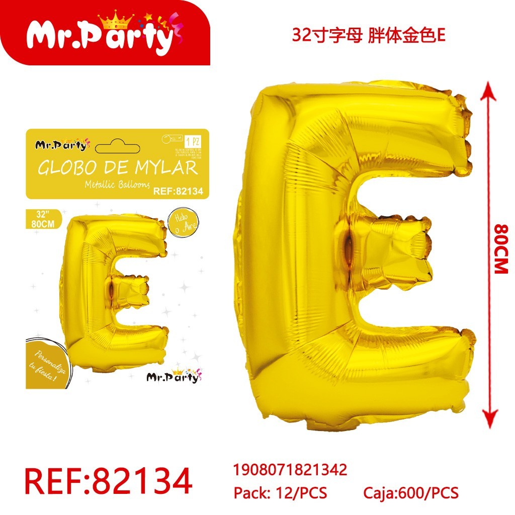 [Mr-82134] GLOBO MYLAR