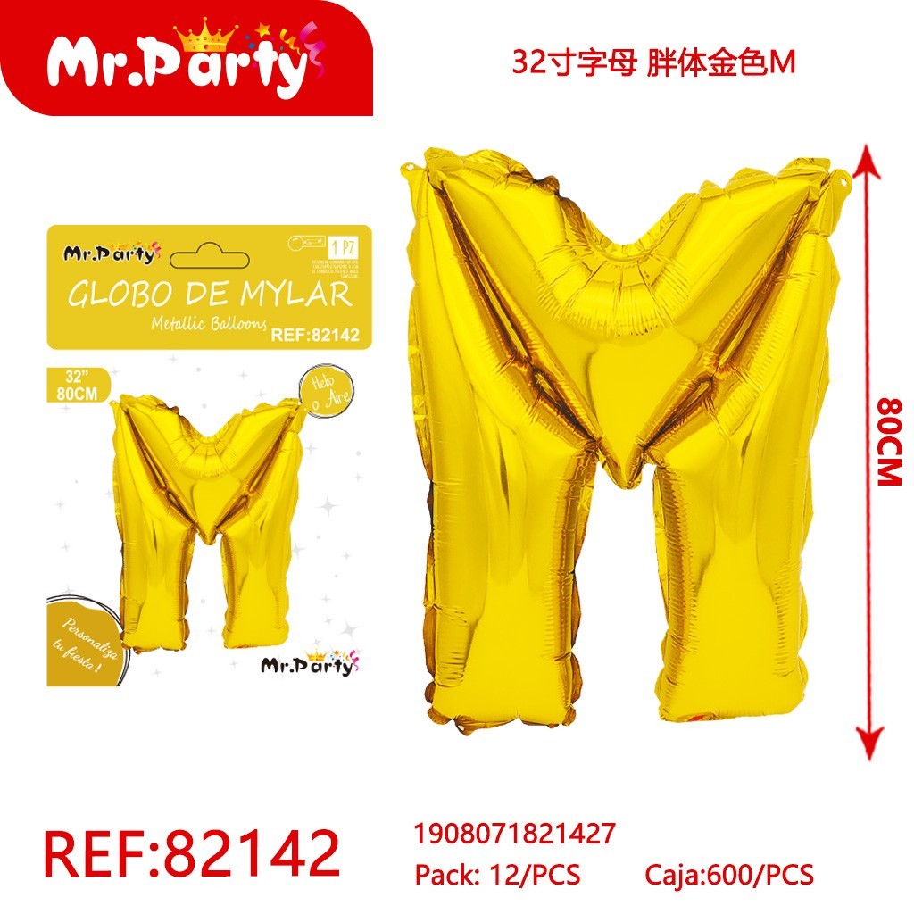 [Mr-82142] GLOBO MYLAR