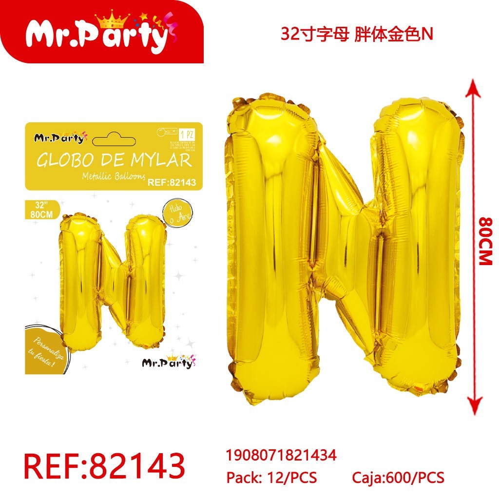 [Mr-82143] GLOBO MYLAR