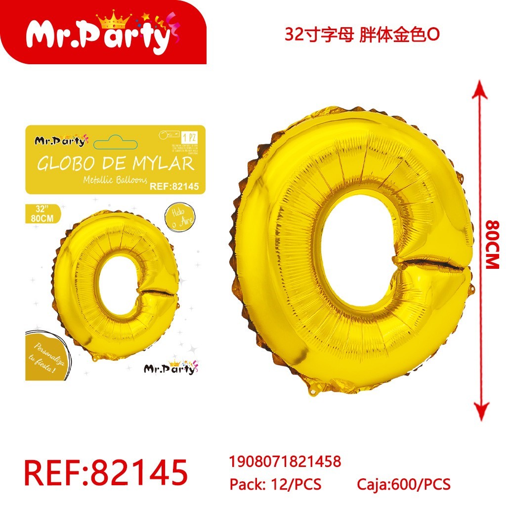 [Mr-82145] GLOBO MYLAR