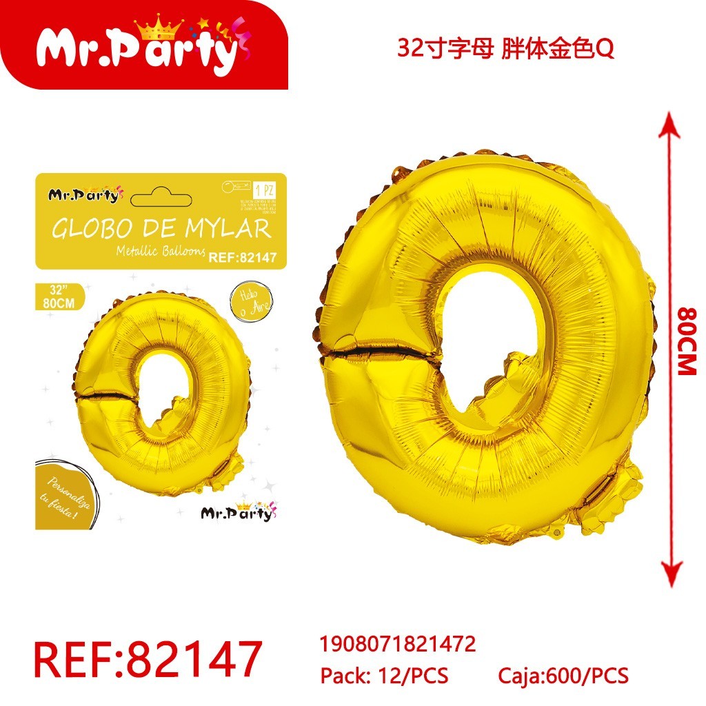 [Mr-82147] GLOBO MYLAR