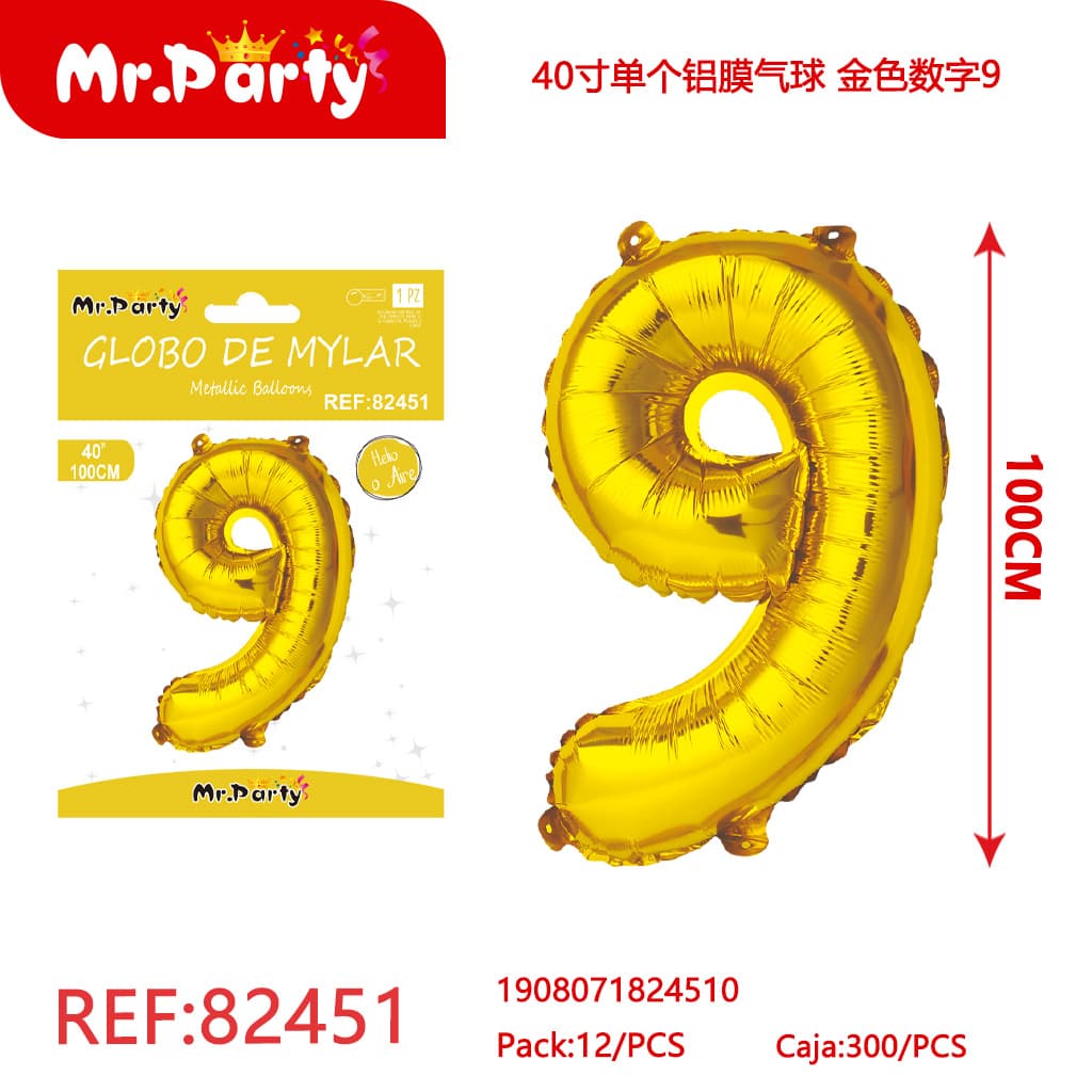 [Mr-82451] GLOBO MYLAR