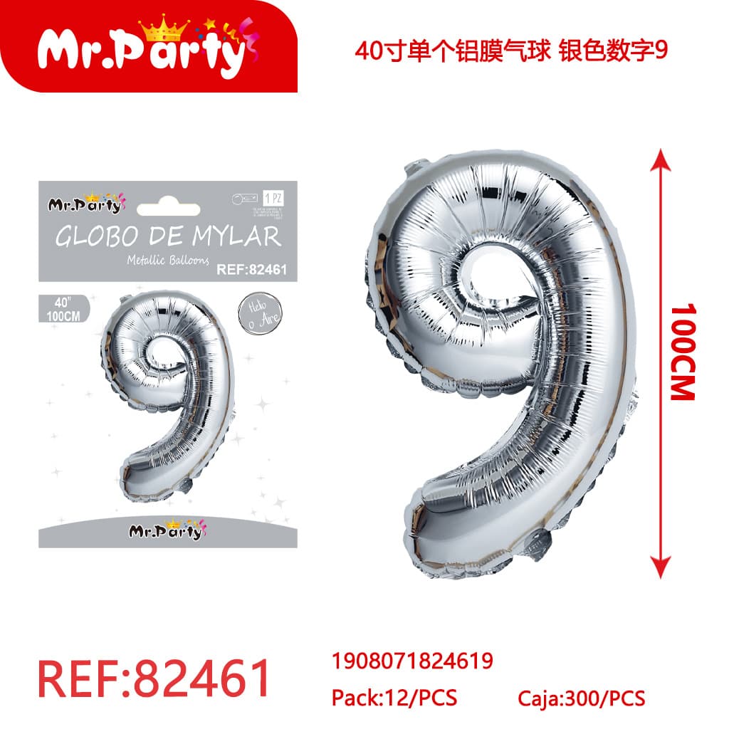 [Mr-82461] GLOBO MYLAR