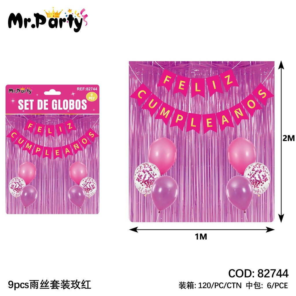 [Mr-82744] SET DE GLOBOS