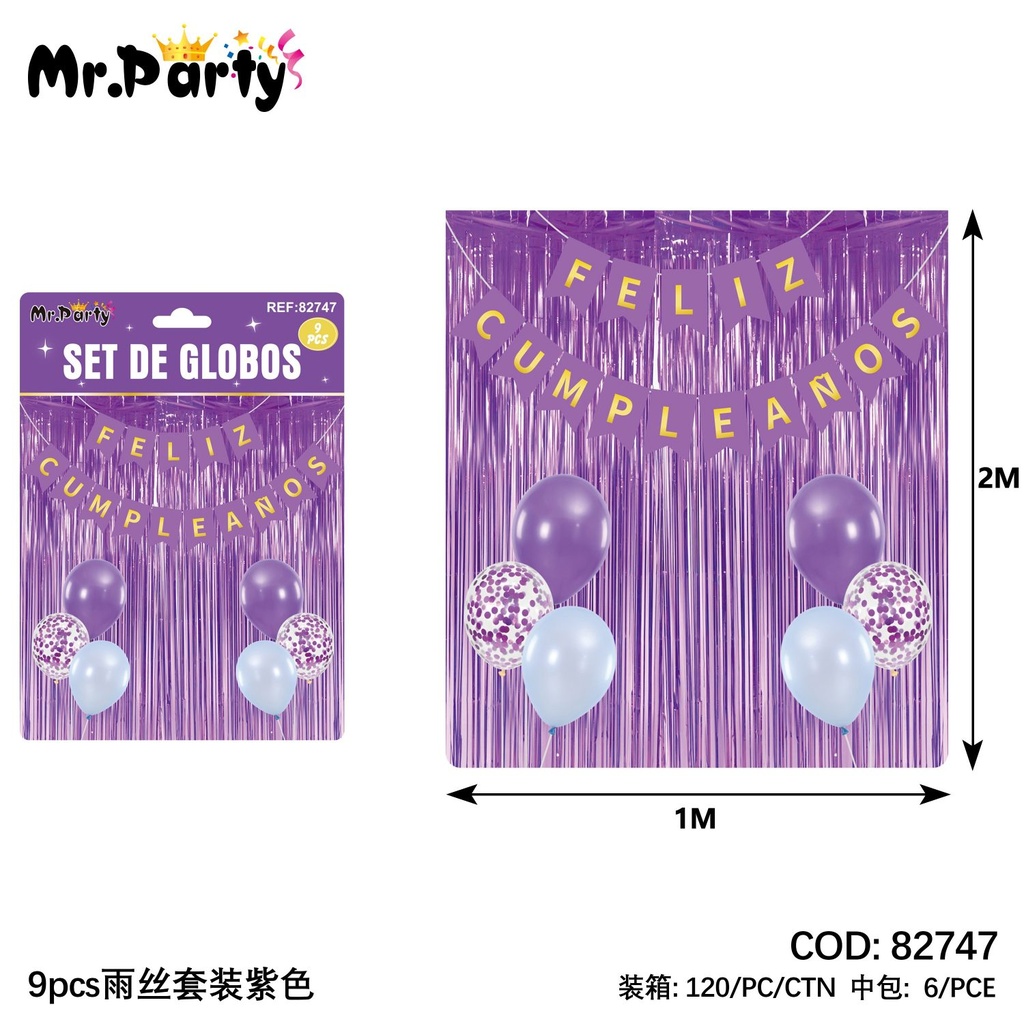 [Mr-82747] SET DE GLOBOS