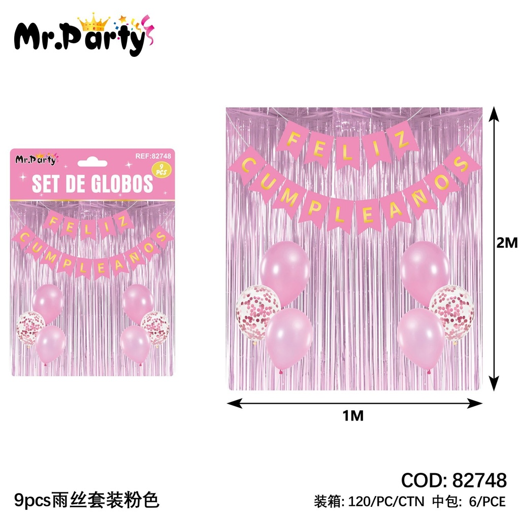 [Mr-82748] SET DE GLOBOS