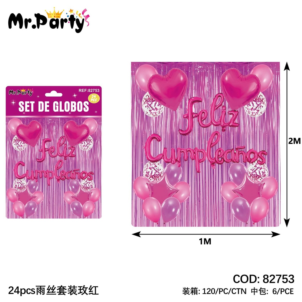 [Mr-82753] SET DE GLOBOS